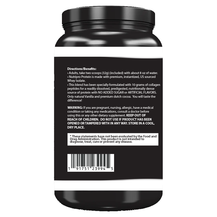 Whey Isolate plus Collagen